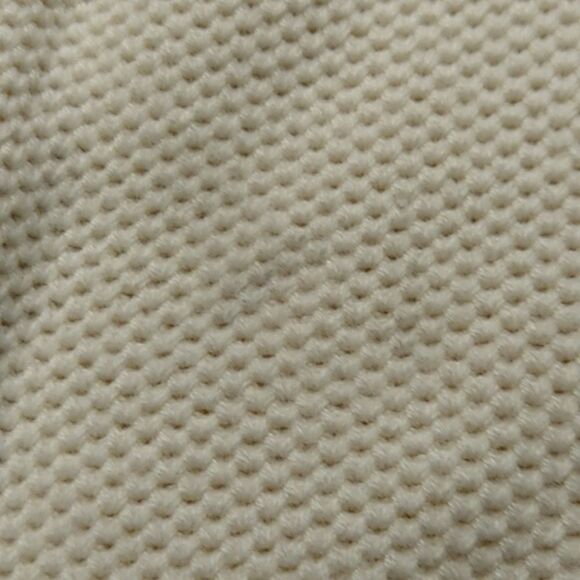 Izod White and Red Snowflake 3/4 Zip Up Cotton Blend Sweater - Picture 8 of 9